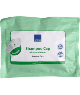 Abena Shampoo Cap With Conditioner Καπελάκι για Τοπικό Λούσιμο Χωρίς Νερό 1pc 32cm